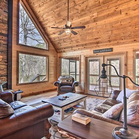 Modern Murphy Cabin With Nottely River Views! Экстерьер фото