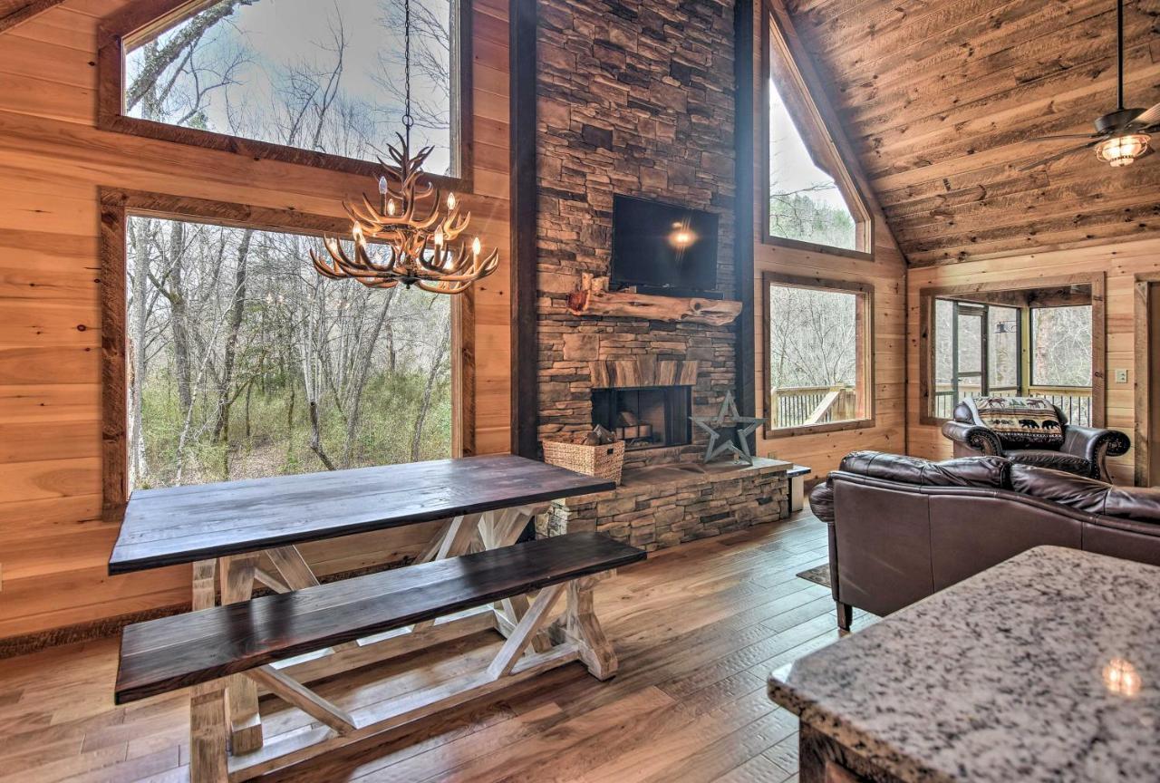 Modern Murphy Cabin With Nottely River Views! Экстерьер фото
