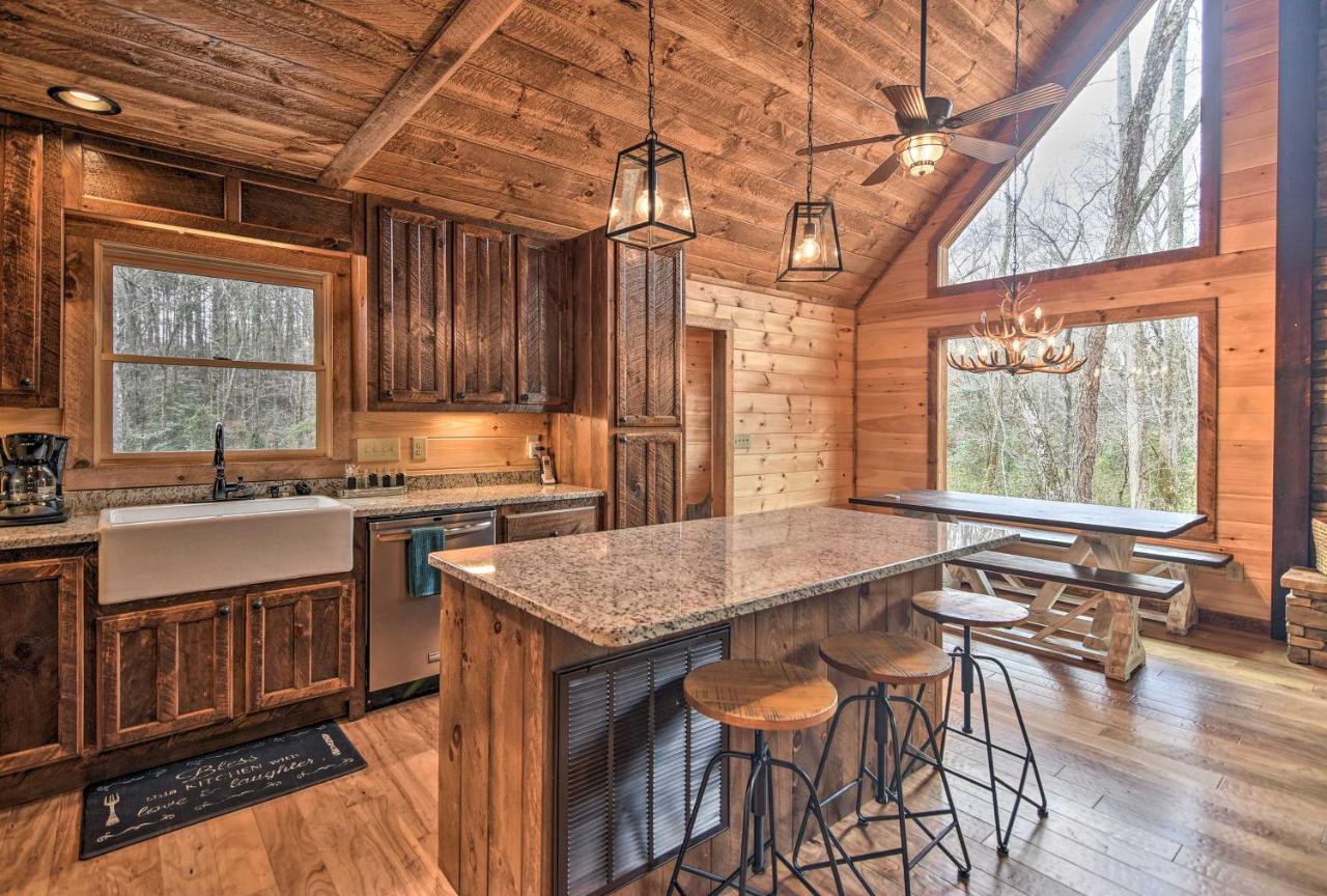 Modern Murphy Cabin With Nottely River Views! Экстерьер фото