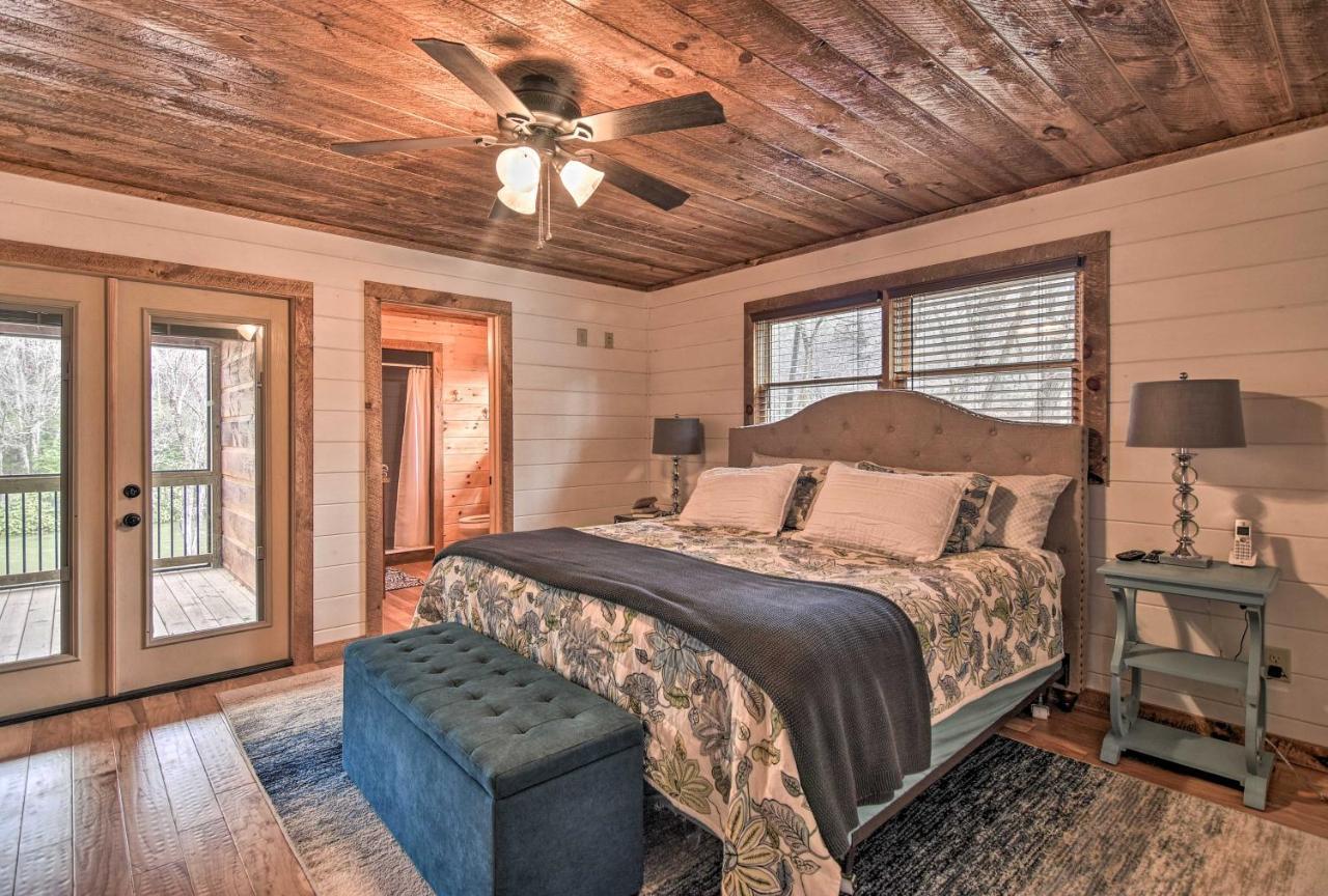 Modern Murphy Cabin With Nottely River Views! Экстерьер фото