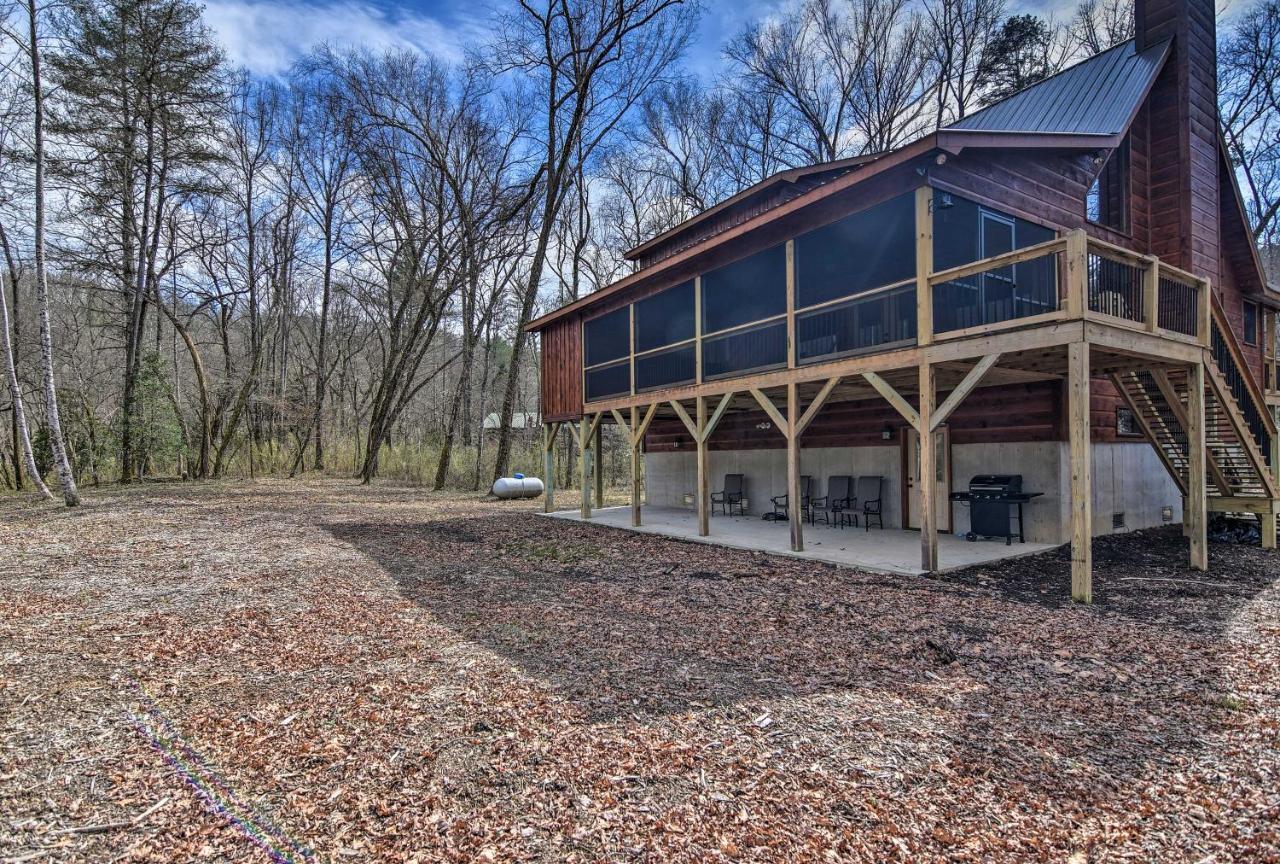 Modern Murphy Cabin With Nottely River Views! Экстерьер фото