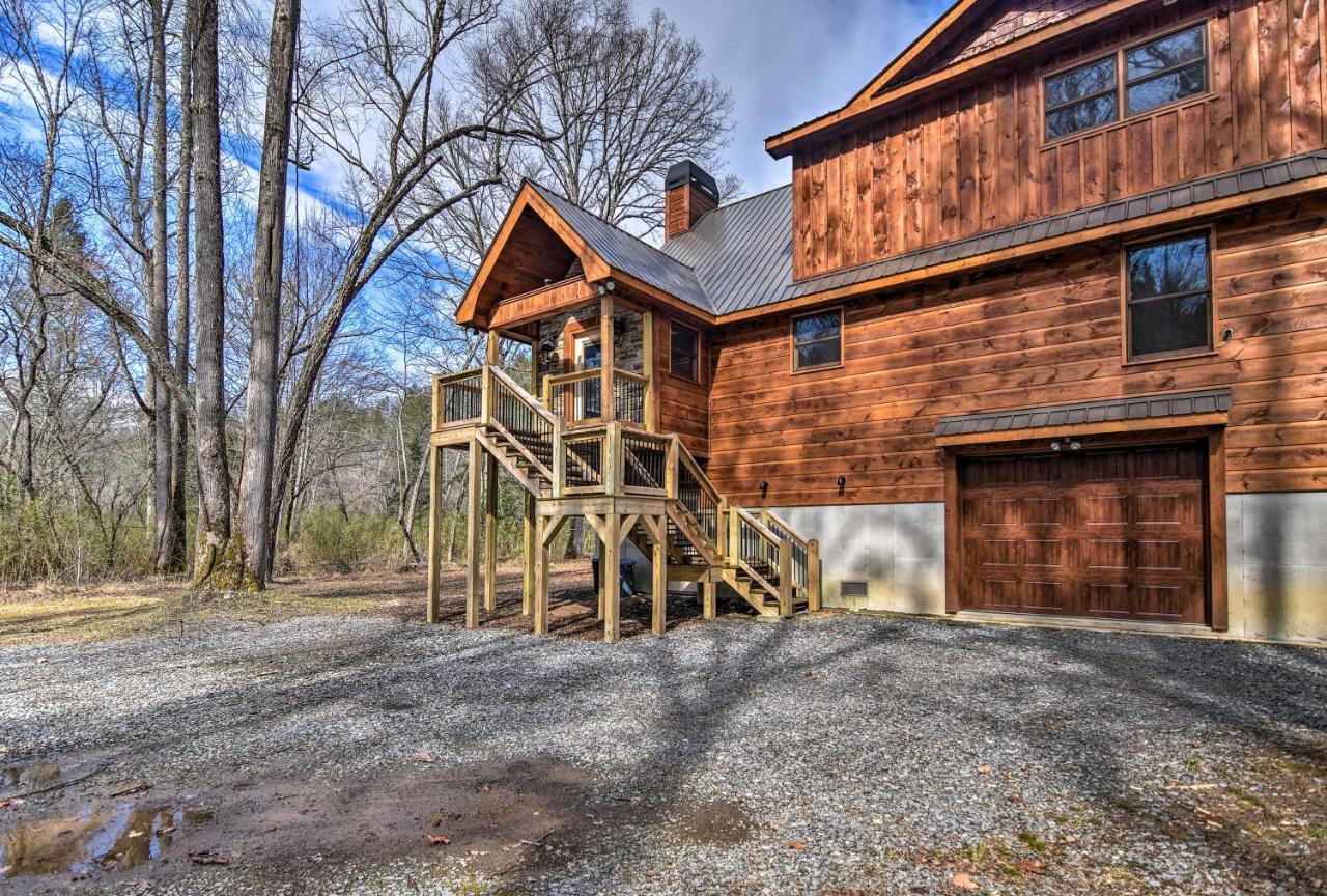 Modern Murphy Cabin With Nottely River Views! Экстерьер фото
